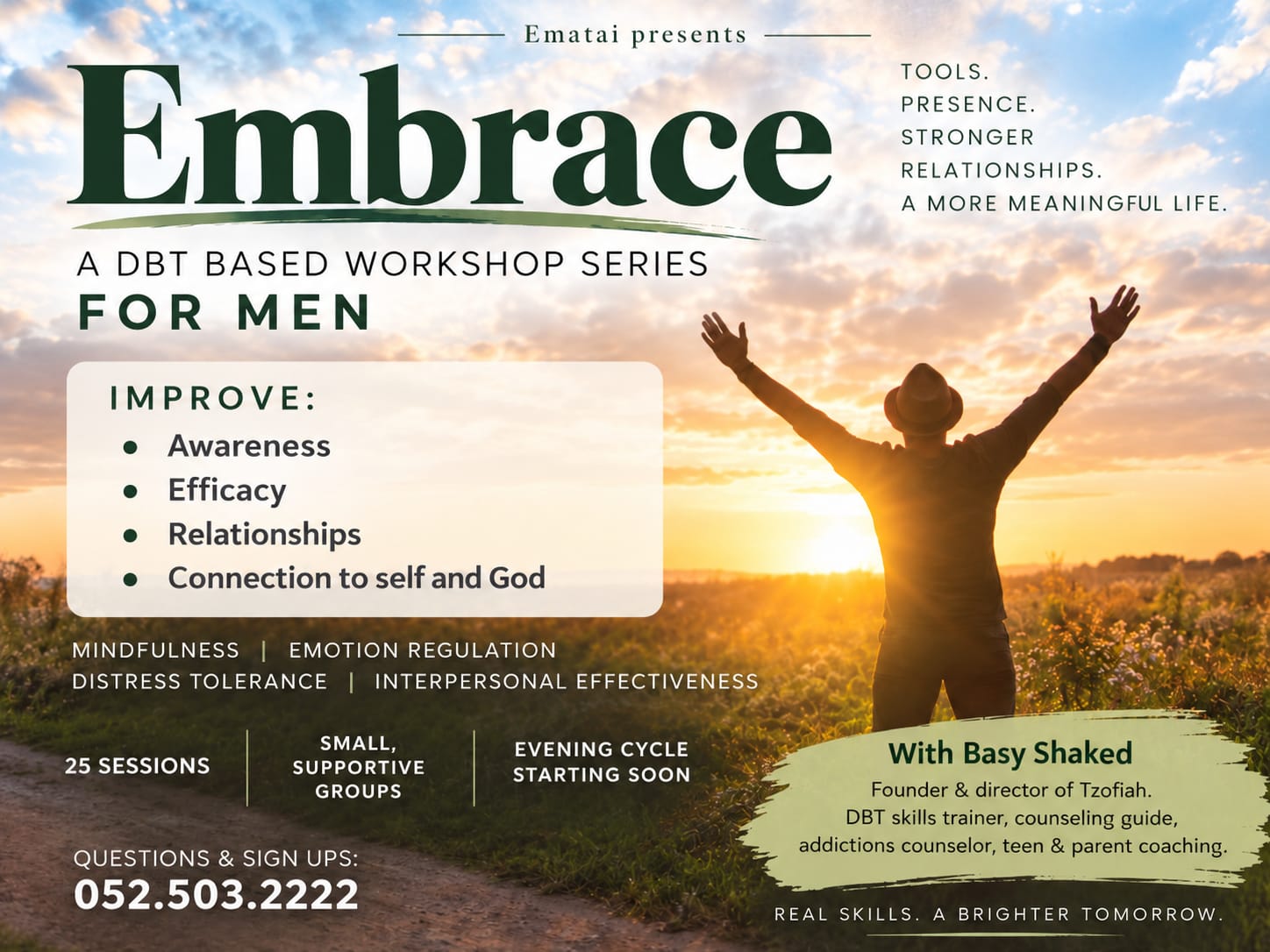Embrace — a DBT-based workshop series for men